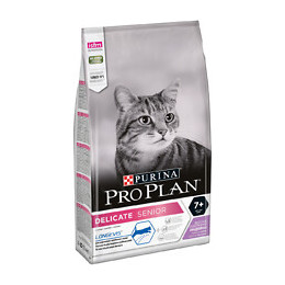 Croquettes chat Délicate Senior Longevis - riche en Dinde - 1.5kg