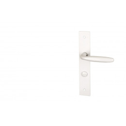 Garniture sur plaque bristol aluminium blanc condamnation