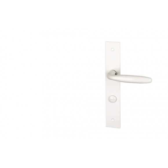 Garniture sur plaque bristol aluminium blanc condamnation