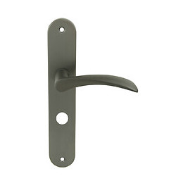 Poignée sur plaqué condamnation Azury canon de fusil entraxe 195mm