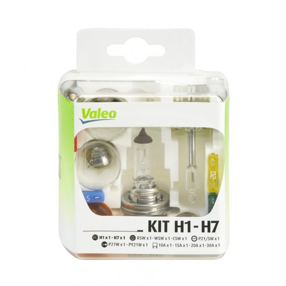 Coffret lampes de secours H1/H7