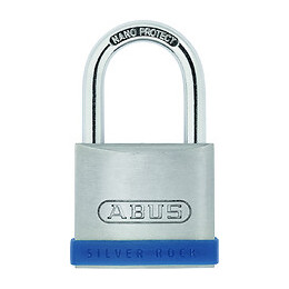 Cadenas à clé Silver Rock Série 5 50mm, 2 clés