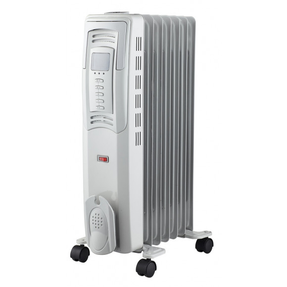 Radiateur bain d'huile LCD 1500W