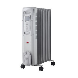 Radiateur bain d'huile LCD 2000W