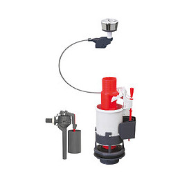 Mécanisme WC 3/6 L + robinet Topy 3/8 L  WIRQUIN