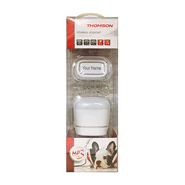 Carillon sans fil portée 300m Fonction Flash + MP3 THOMSON