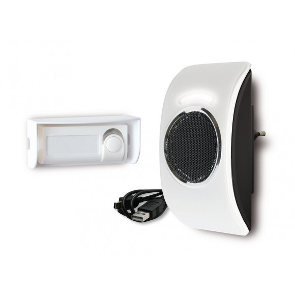 Carillon sans fil mp3 enfichable portee 150m flash