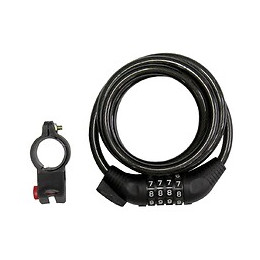 Antivol spirale à chiffre programmable L.1.5m - d.10mm