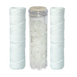 Pack 3 cartouches - 2 bobinées anti sédiments et 1 anticalcaire