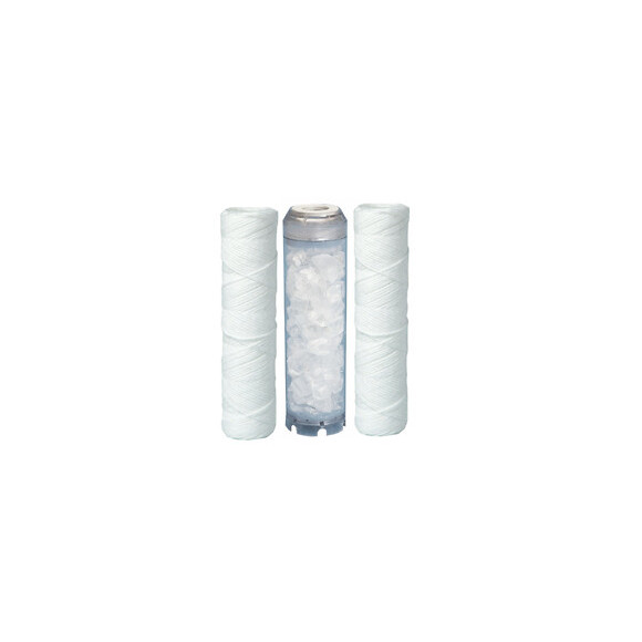 Pack 3 cartouches - 2 bobinées anti sédiments et 1 anticalcaire