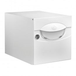 Boîte aux lettres Iguane, coloris blanc, 1 porte  -DECAYEUX