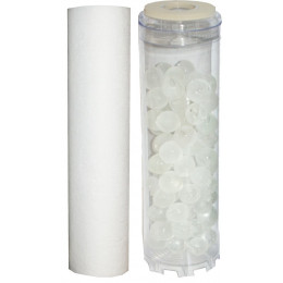 Lot de 2 cartouches - 1 anti sédiments et 1 anti calcaire