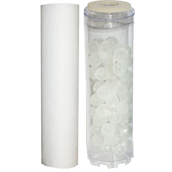 Lot de 2 cartouches - 1 anti sédiments et 1 anti calcaire