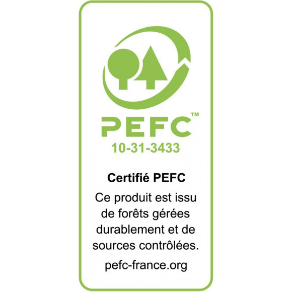 Tablette lamellée collée 18 x 200 x 2000 mm en sapin