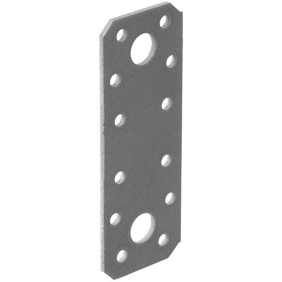 Platine d'assemblage galvanisée sendzimir 96x35x2,5mm