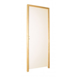 Bloc porte alvéolaire prépeint poussant gauche 204x93cm