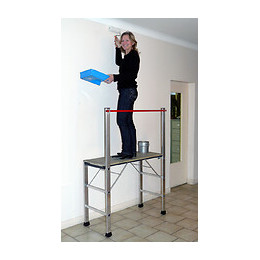 Echafaudage domestique aluminium hauteur 3.10m