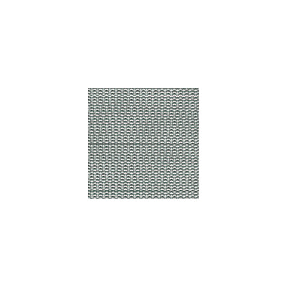 Métal déployé aluminium anodisé argent 25x50cm