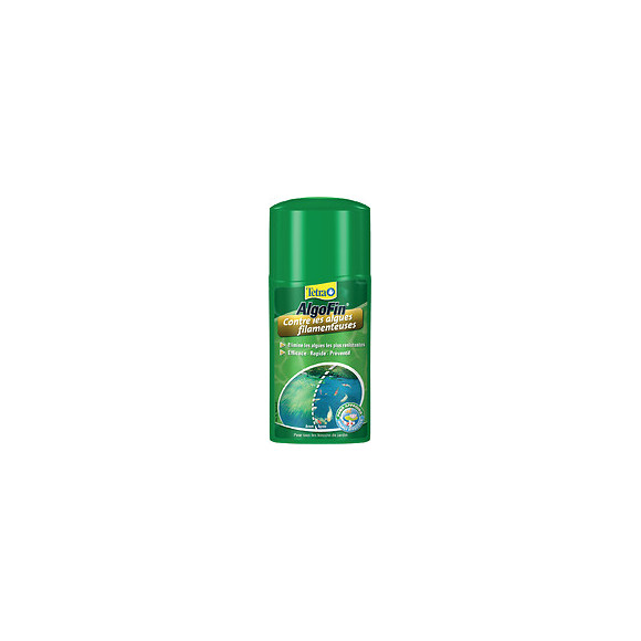 Anti-algues TETRA Pond Algofin pour traitement bassins 250ml