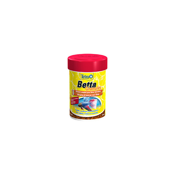 Aliments pour poissons exotiques TETRA Betta granulés 85ml