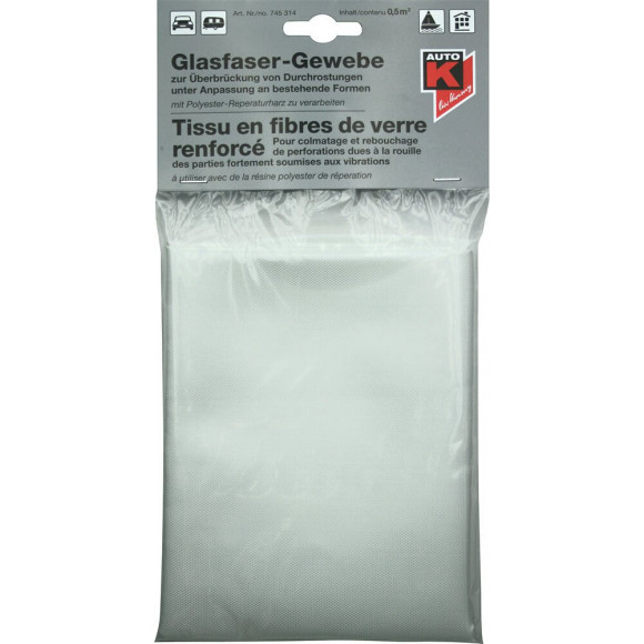 Tissu de verre 1/2m2