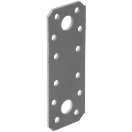 Platine d'assemblage galvanisée sendzimir 80x40x2,0mm
