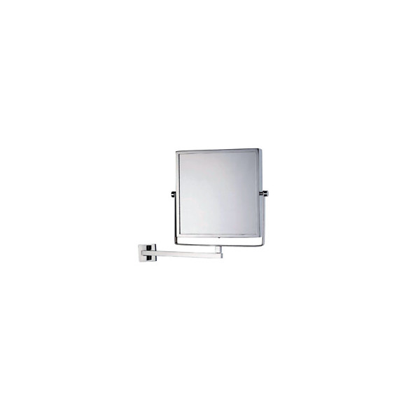 MIROIR GROSSISSANT X3 PIVOTANT CARRE 20x20