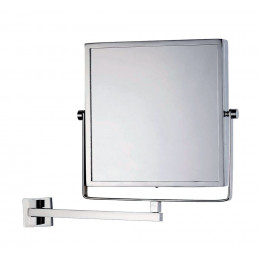 MIROIR GROSSISSANT X3 PIVOTANT CARRE 20x20