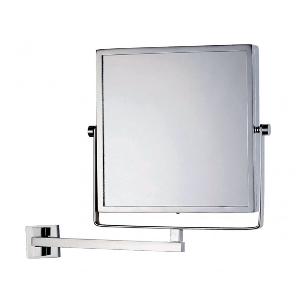 MIROIR GROSSISSANT X3 PIVOTANT CARRE 20x20