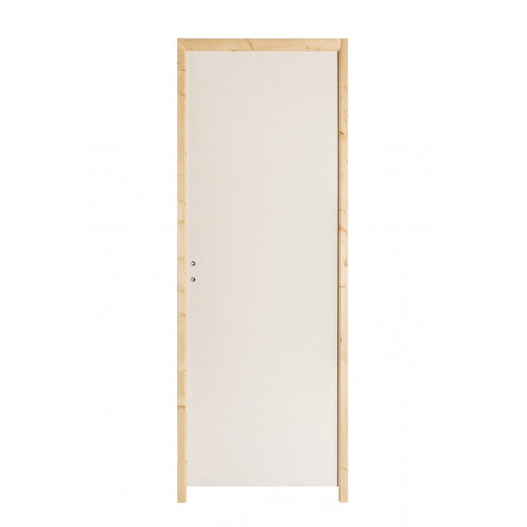 Bloc-porte alvéolaire prépeint poussant droit 204x73cm