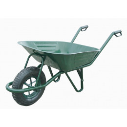 Brouette bac peint, charge 120 kg