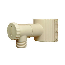 Collecteur d'eau pluviale diamètre 80mm coloris sable