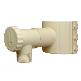 Collecteur d'eau pluviale diamètre 80mm coloris sable