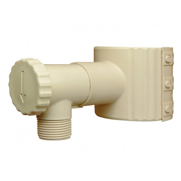 Collecteur d'eau pluviale diamètre 80mm coloris sable