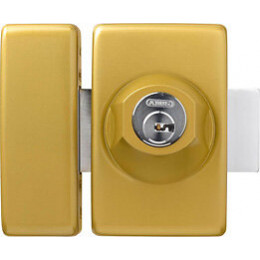 Verrou D6 45mm Bronze Cylindre/Cylindre avec cales, 5 clés réversible