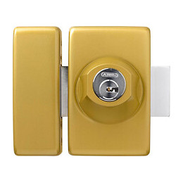 Verrou D6 45mm Bronze Cylindre/Cylindre avec cales, 5 clés réversible