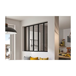 Kit verrière 5 carreaux 1080x1487mm noir