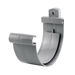 Jonction à coller gouttière ronde dév.250 gris