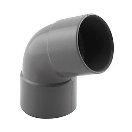 Coude PVC évacuation 67° femelle/femelle D.40