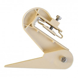 Crochet orientable gouttière sable