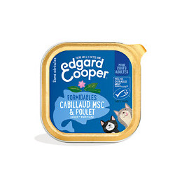 Barquette Naturelle Chat 85g Cabillaud/Poulet frais