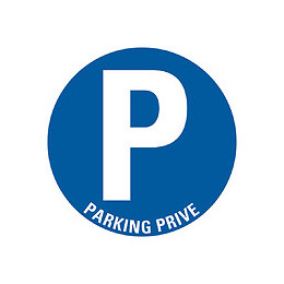Panneau 30cm Parking privé