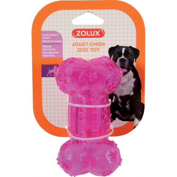 Jouet tpr os pop 12cm framboise