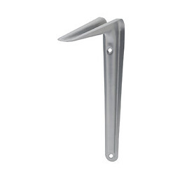 Equerre décorative droite grise 15x20cm