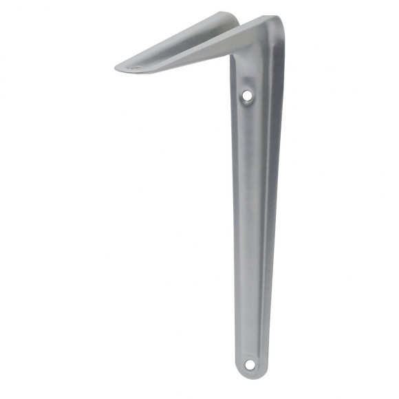 Equerre décorative droite grise 15x20cm