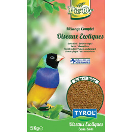 PIC'OR mélange oiseaux exotiques 5kg TYROL