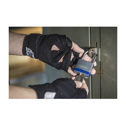 Cadenas à clé Silver Rock Série 5 45mm, 2 clés