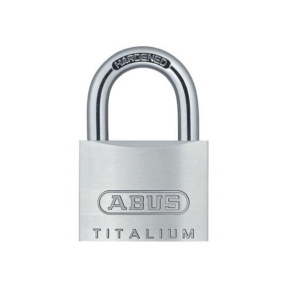 Lot de 2 cadenas à clé Titalium 726-40mm, 3 clés