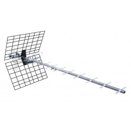 Antenne d'extérieur 20dB à fiche F