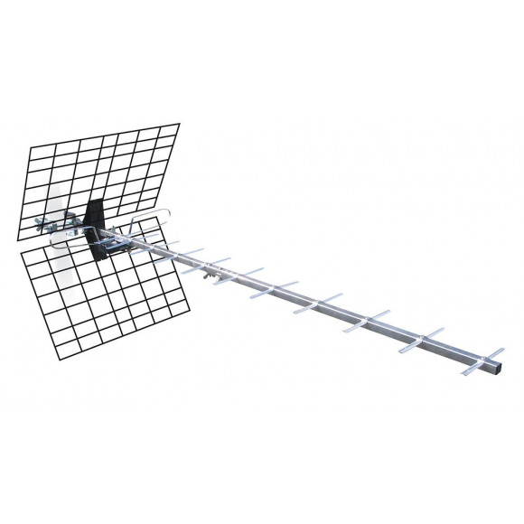 Antenne d'extérieur 20dB à fiche F